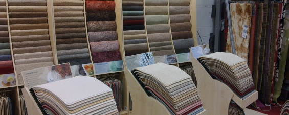 Carpet display lecterns
